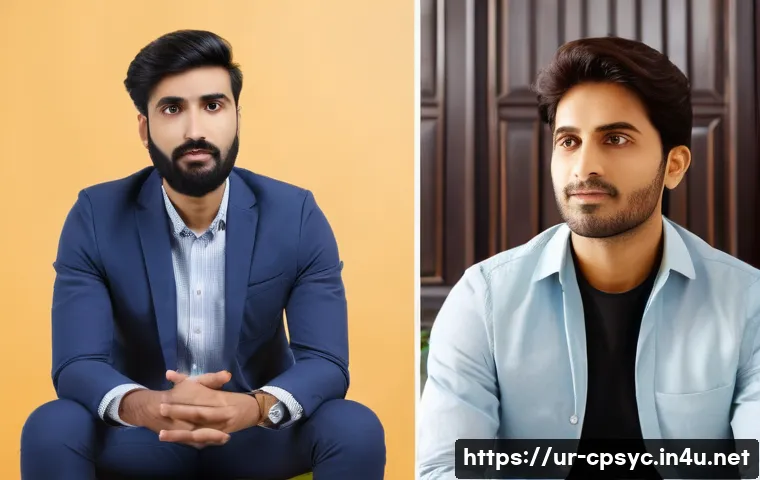 임상심리사 자격증의 필요성 - **Prompt 1: "The Path to Genuine Mental Well-being"**
    "A split image depicting two distinct path...